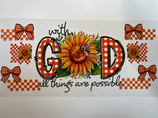 With God All Things are Possible