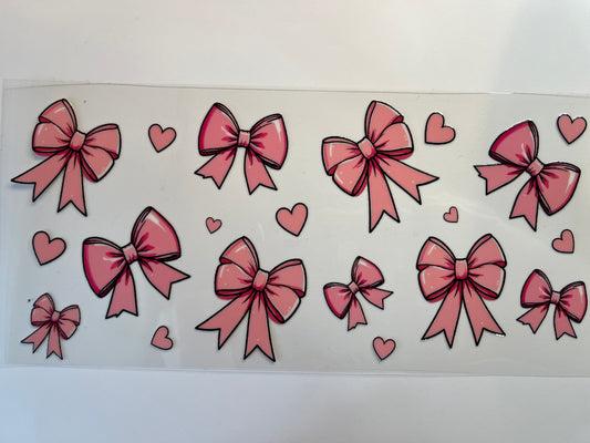 Pink Bows & Hearts