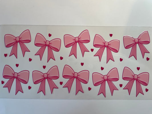 Pink Bows & Hearts