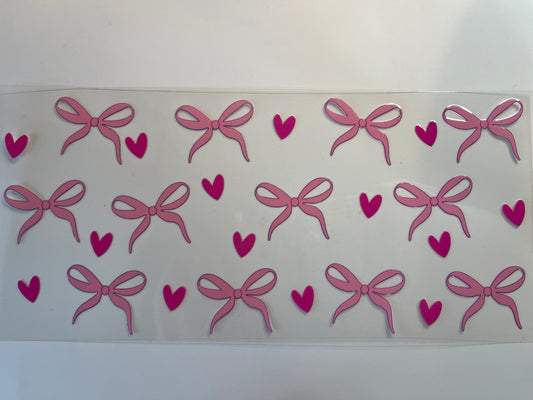 Pink Bows & Pink Hearts