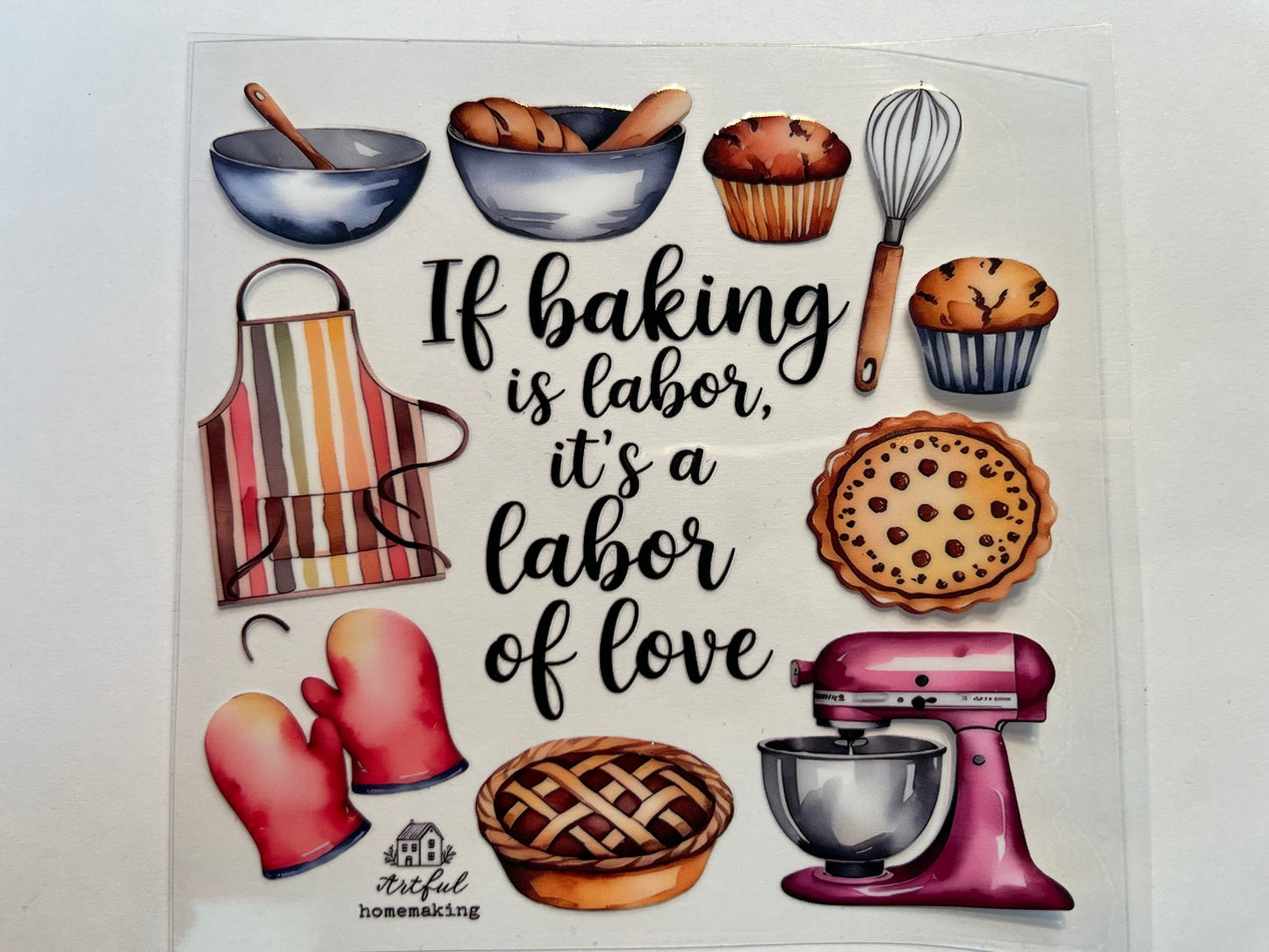 If Baking is Labor it's a labor of love