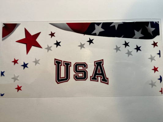 USA with Stars