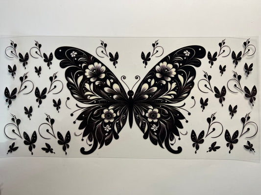 Black & White Butterfly