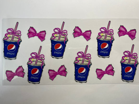 Pepsi with Pink Bows