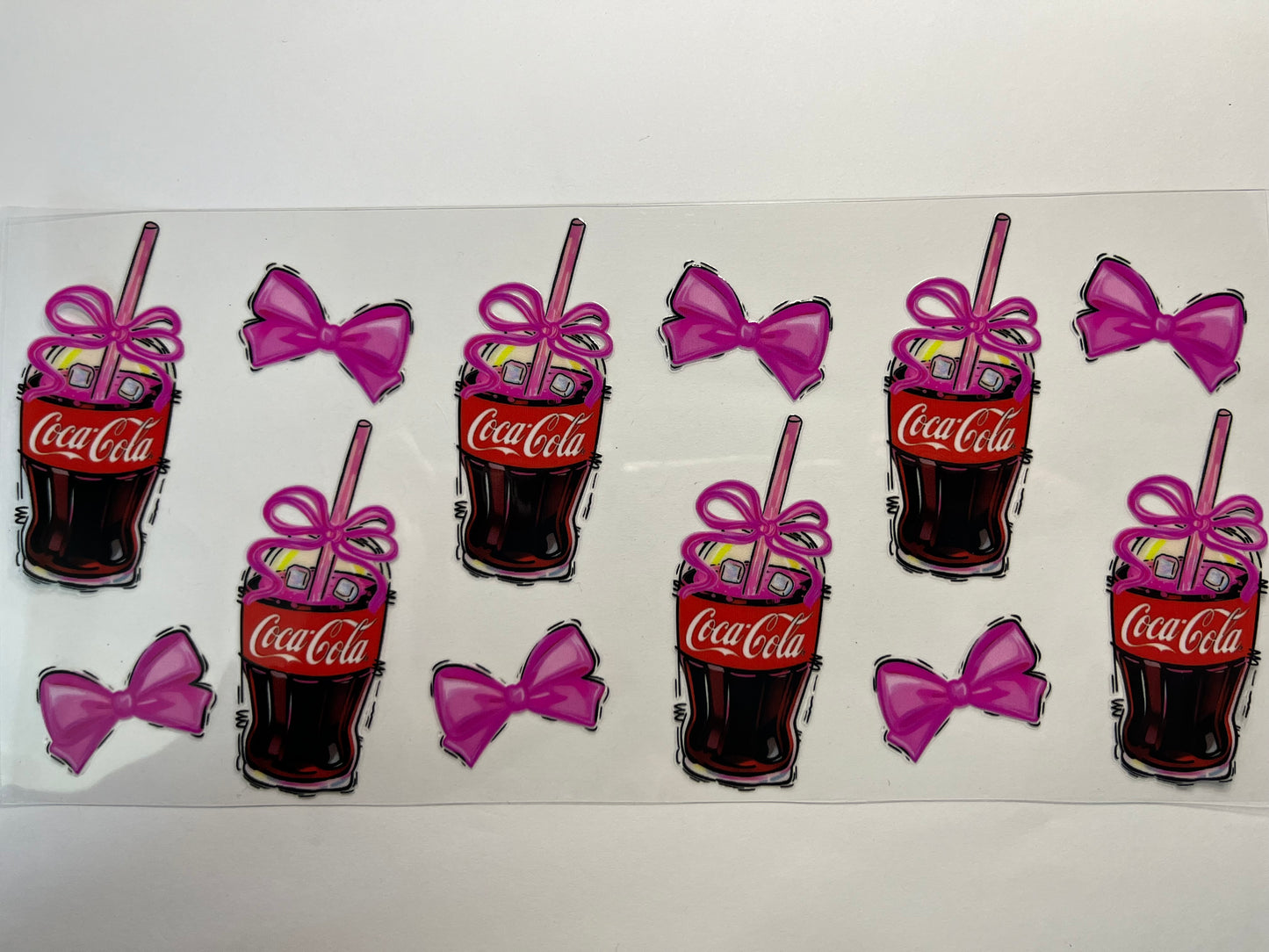 Coke with Pink Bows