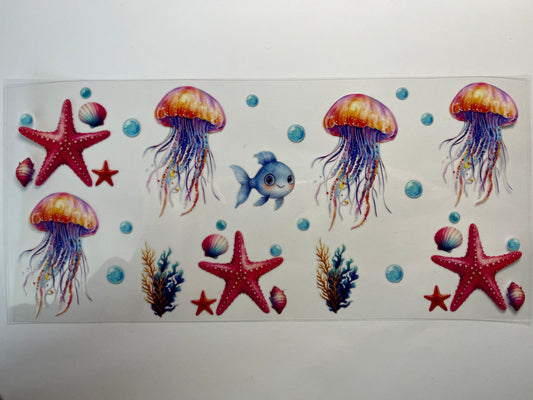 Starfish & Jelly Fish Ocean