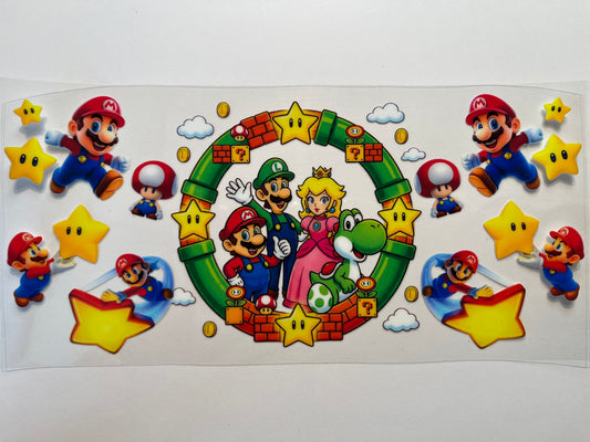 Mario, Luigi, Princess Peach & Yoshi
