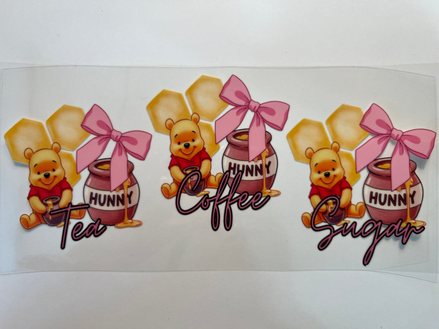 Winnie The Pooh Tea, Coffee, Sugar