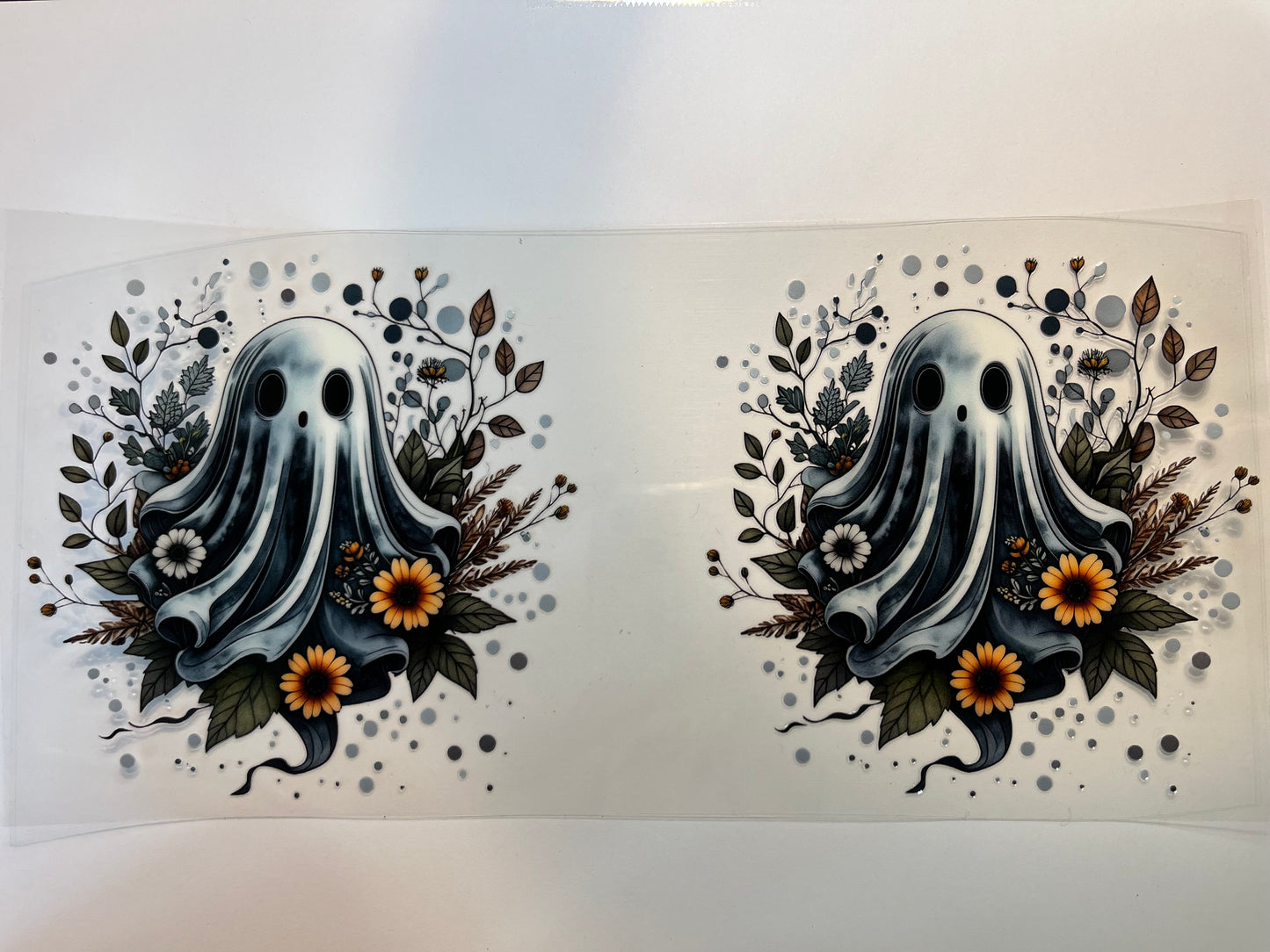 Ghost with Flowers