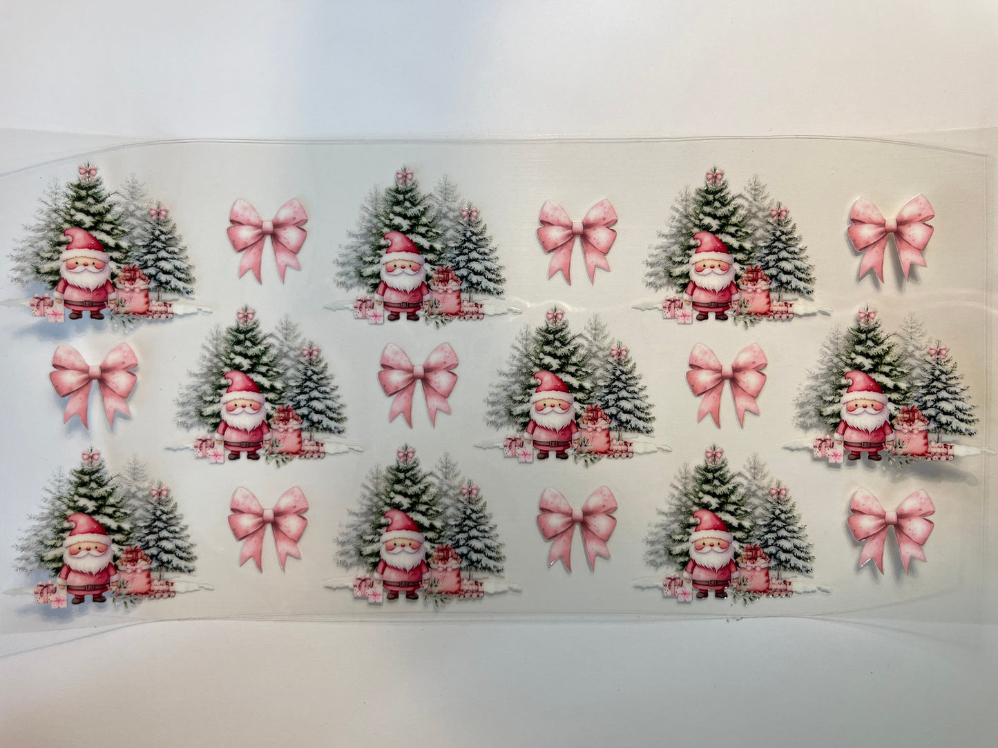 Christmas Trees Santa Bows