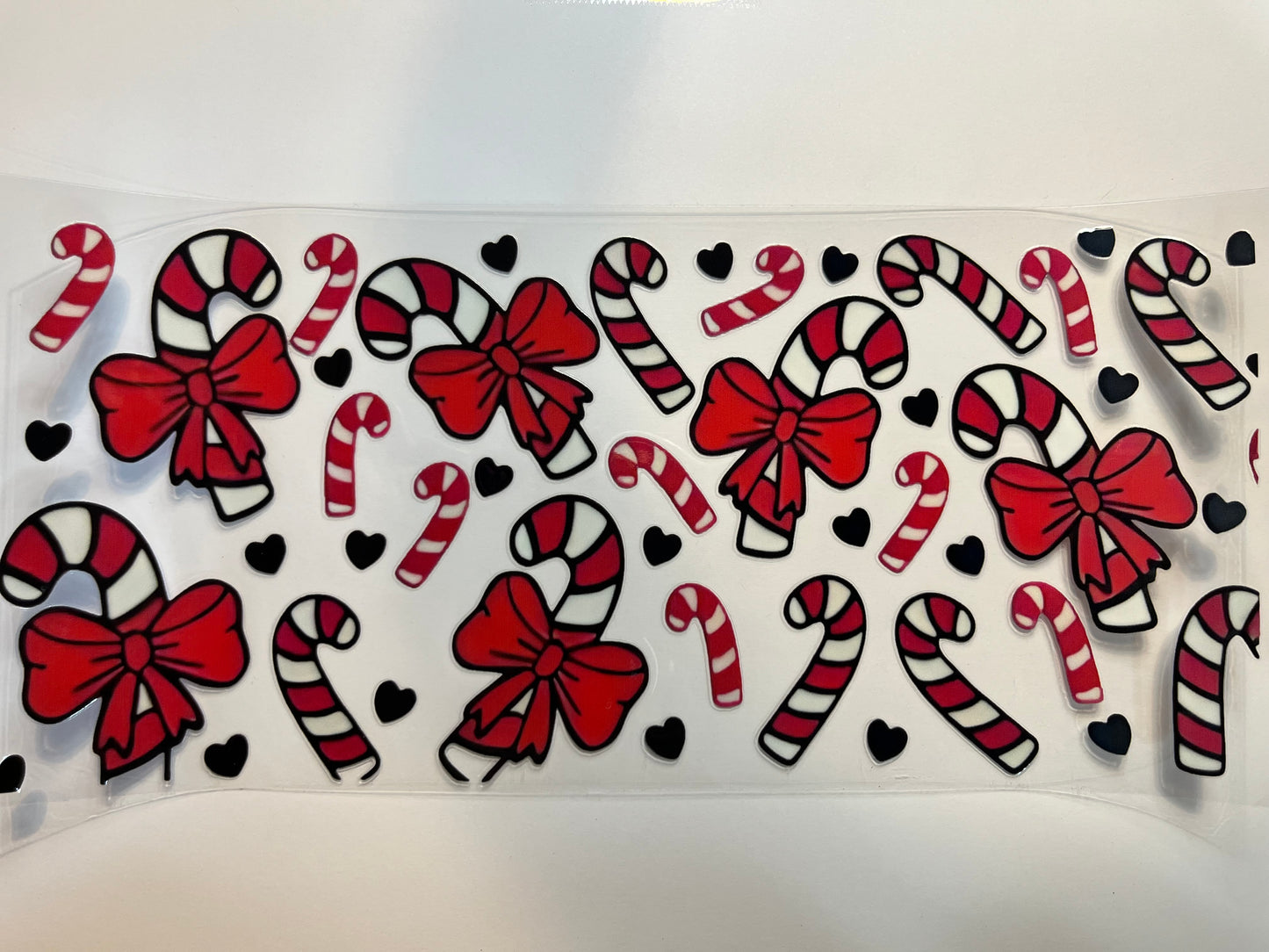 Candy Canes with Bows