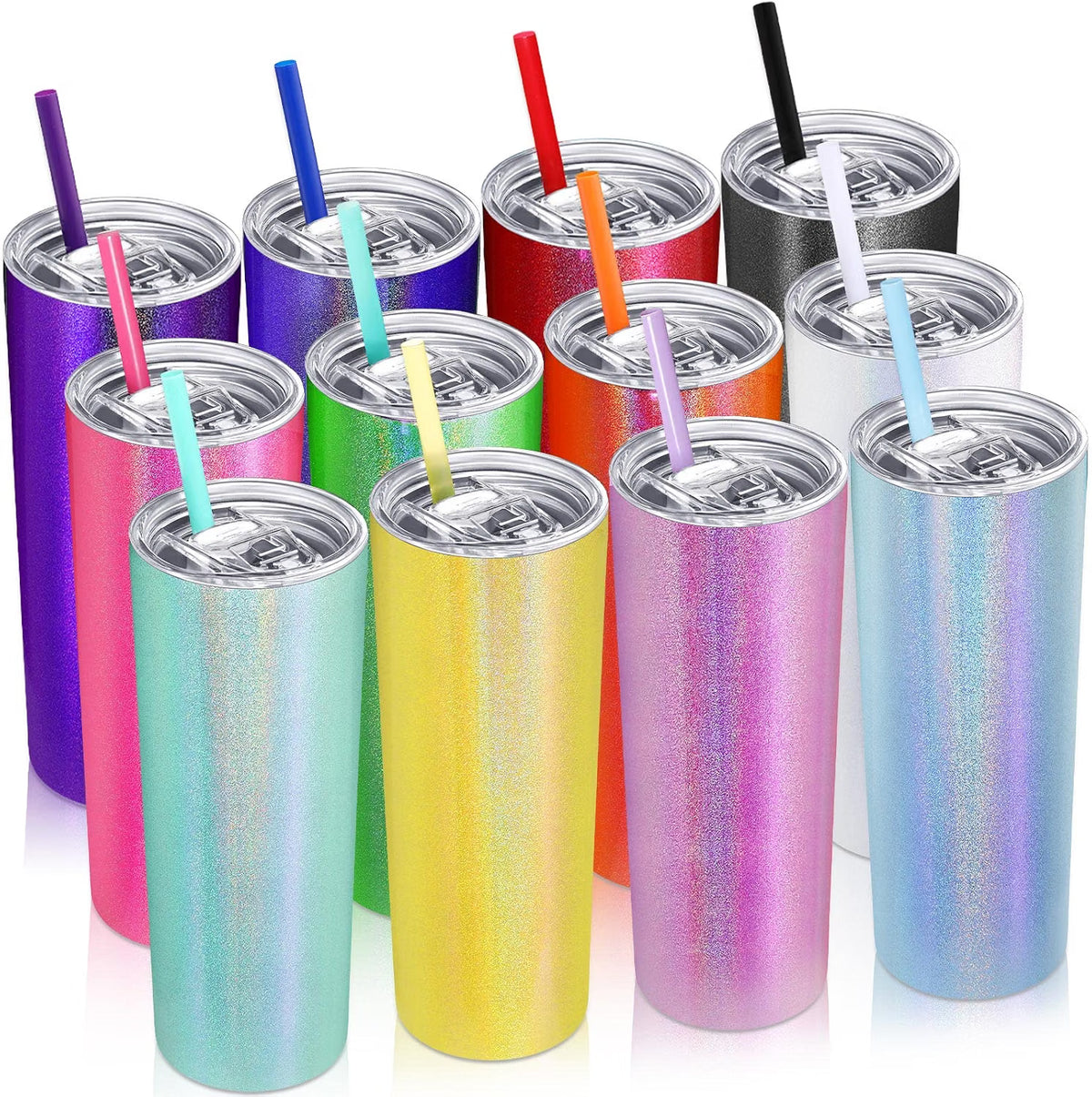 20oz Iridescent Stainless Steel Tumblers